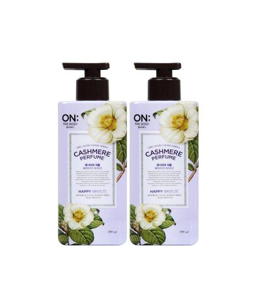 퍼퓸 바디로션 400ml 해피 2개