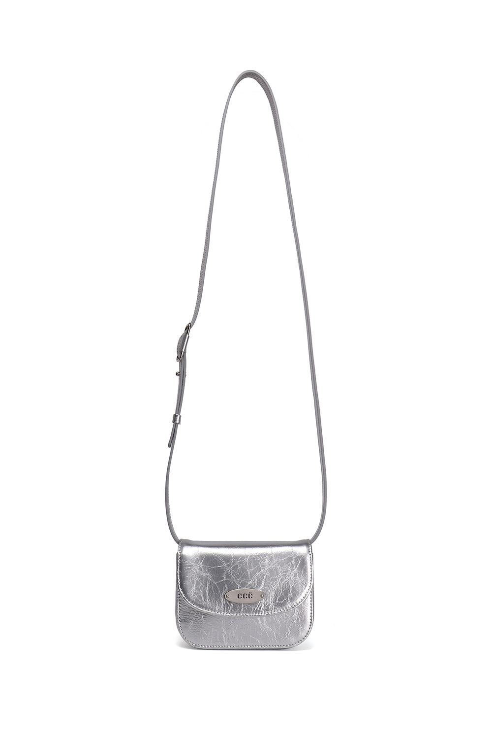 [예약배송] VIVI MINI CROSS BAG [SILVER]