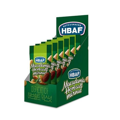 바프 마카다미아 허브솔트 믹스넛 30g x 6p, 180g, 1개 - 혼합견과/믹스넛 | 쿠팡