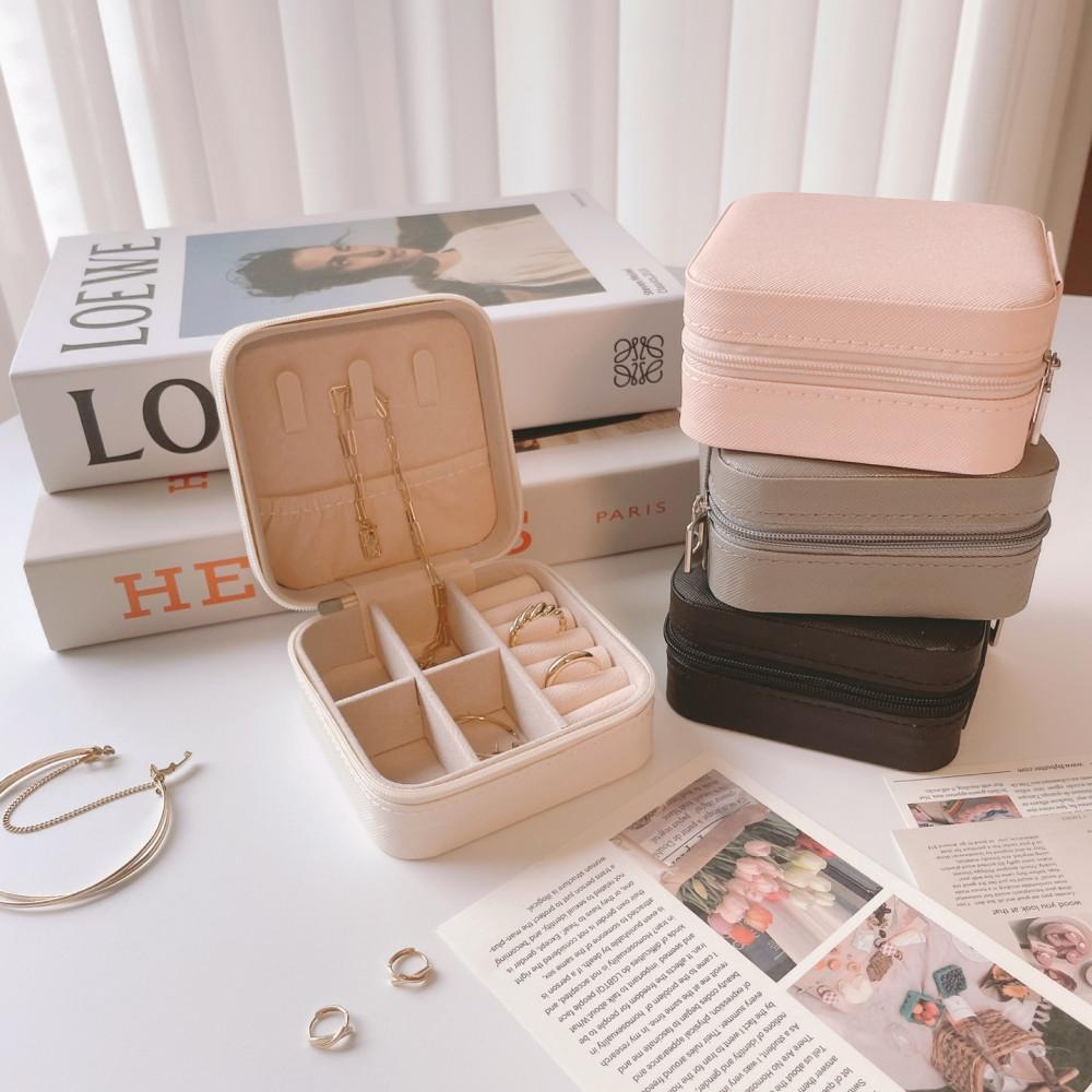 오브민 주얼리 미니 액세서리 보관함 휴대용 보석함