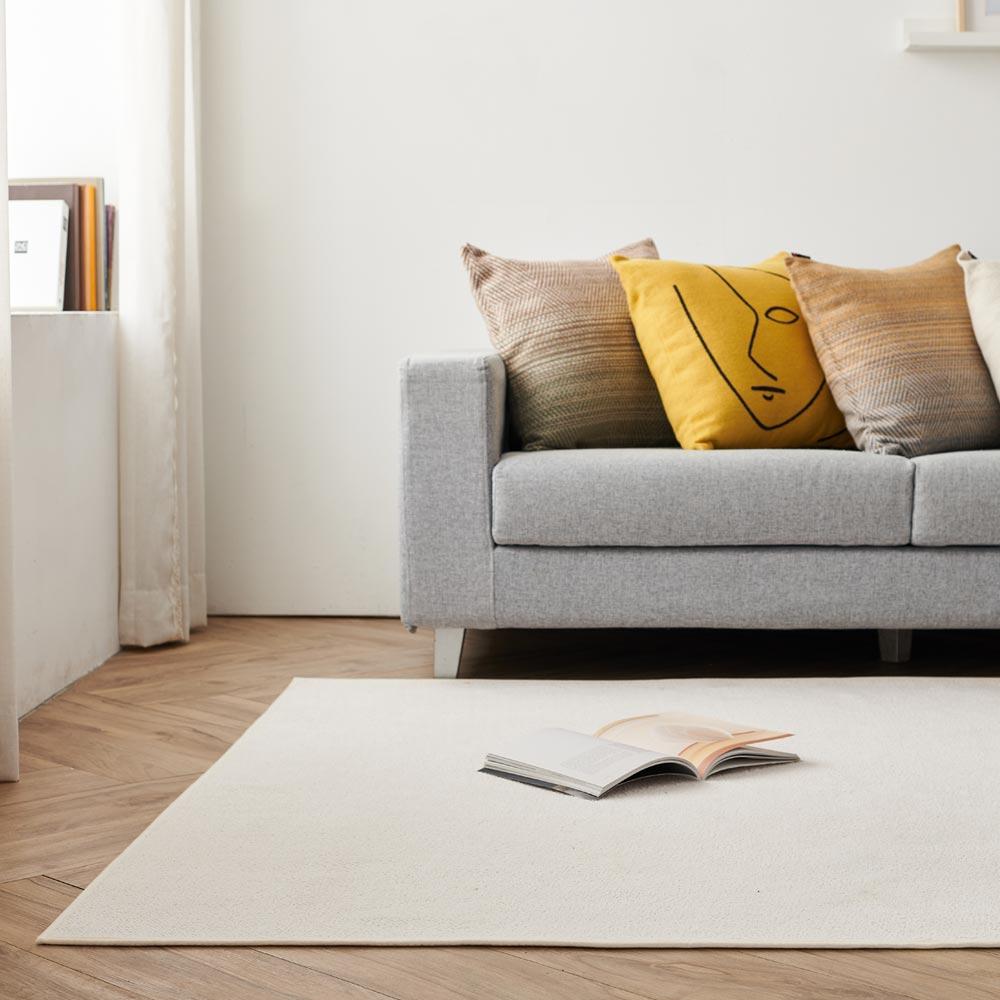 [무료배송] 스페이스 항균 사계절 단모 러그 카페트 100x150cm