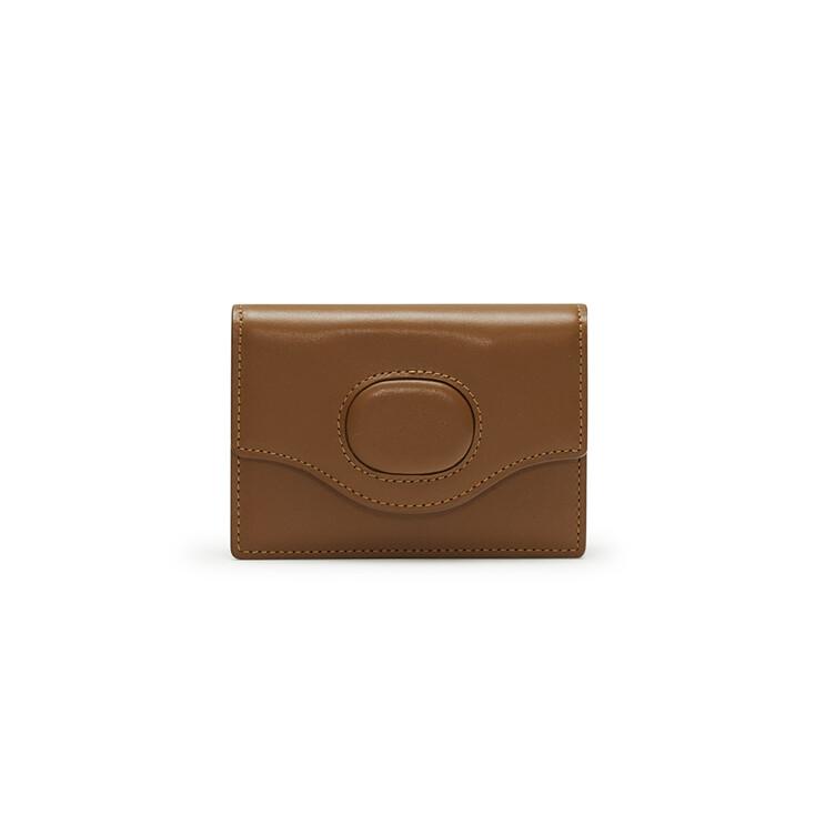 EGGSHELL CARD WALLET_TAN
