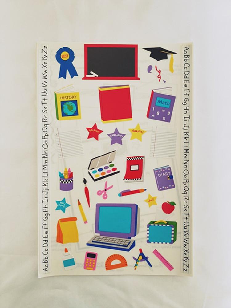 빅맥시 빈티지 학교 스티커(2001)