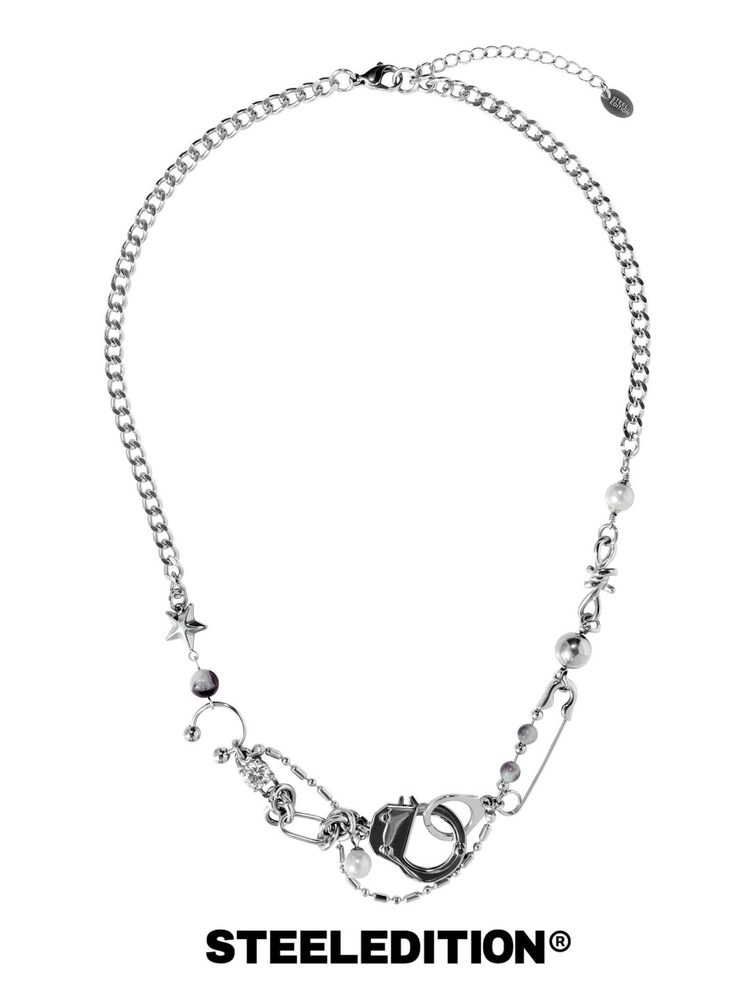 콤비네이션 수갑 목걸이