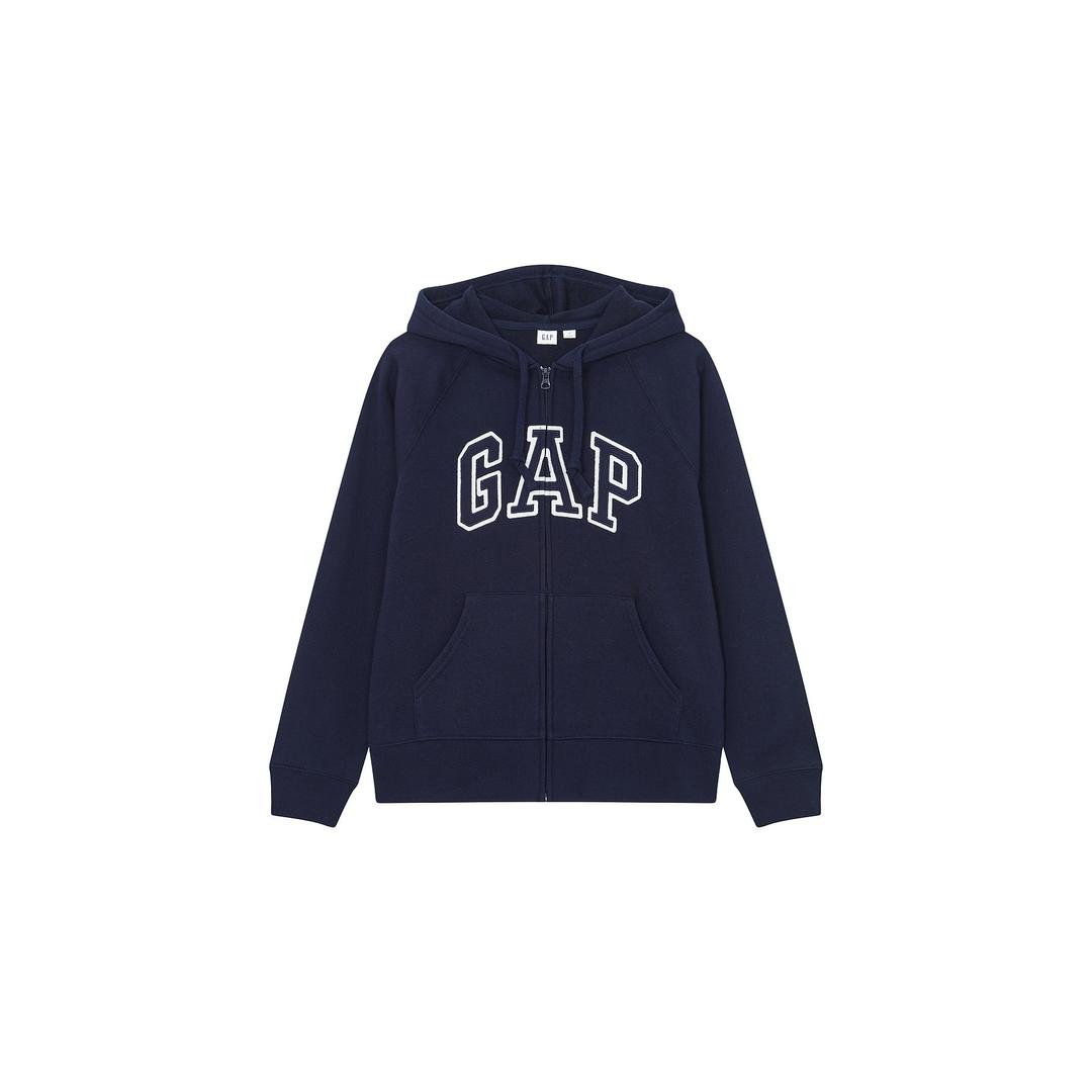 [GAP Adults] [여성] 헤리티지 로고 래글런 후드 집업 5123127001