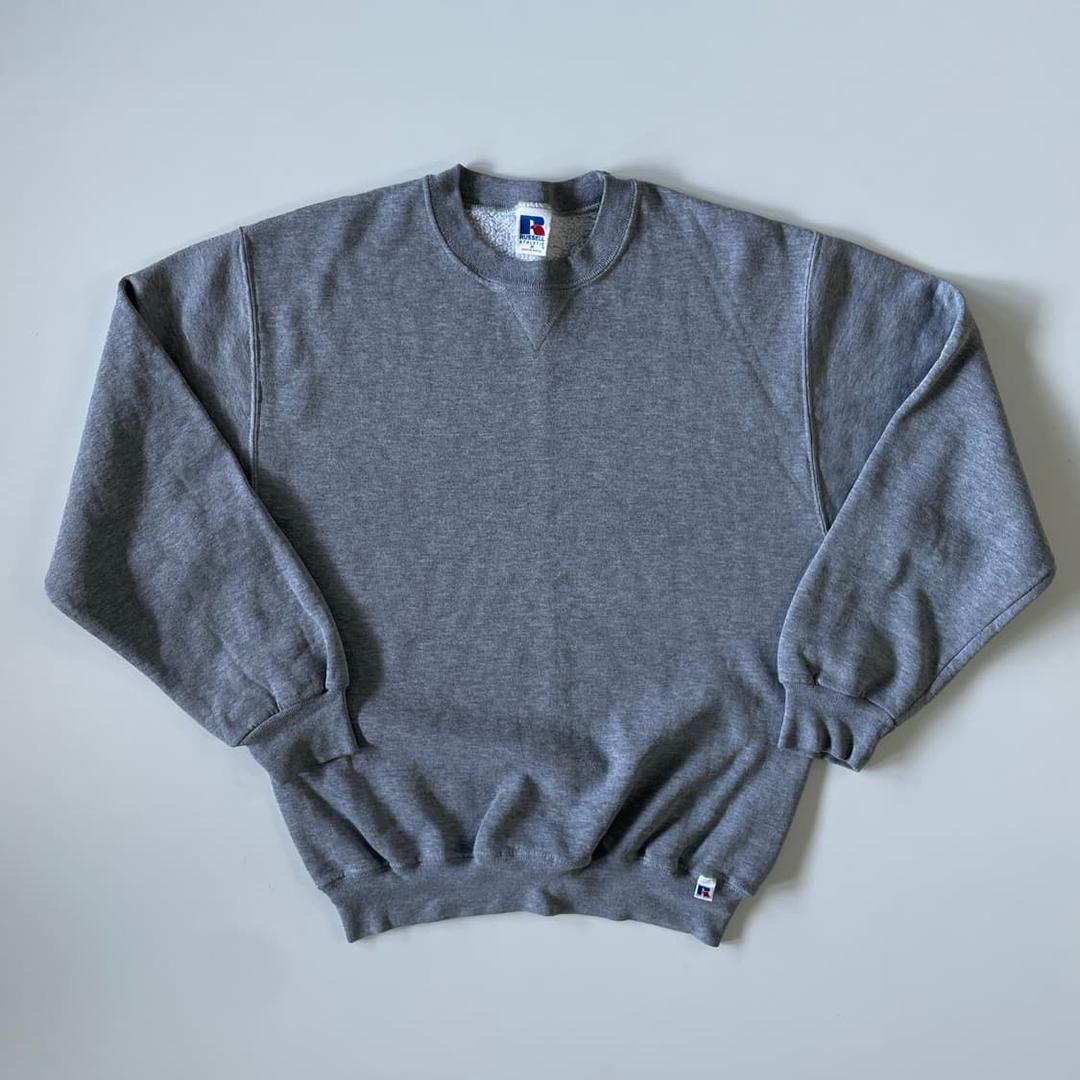 (M) 러셀 애슬레틱 플레인 스웻셔츠