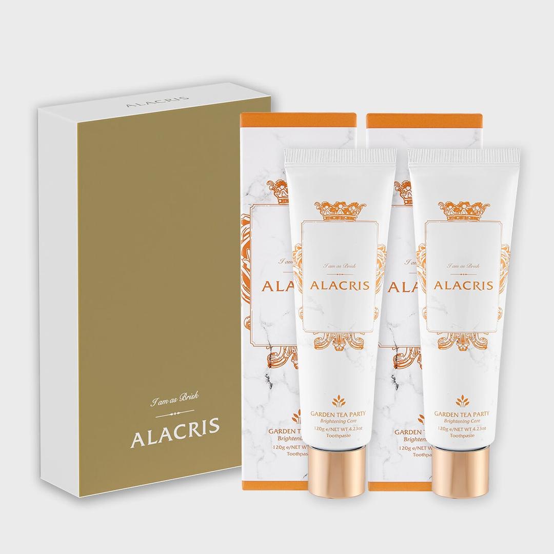 아라크리스 메도우 브리즈 치약 120g 2개입(잇몸케어) 선물 세트 쇼핑백 표함