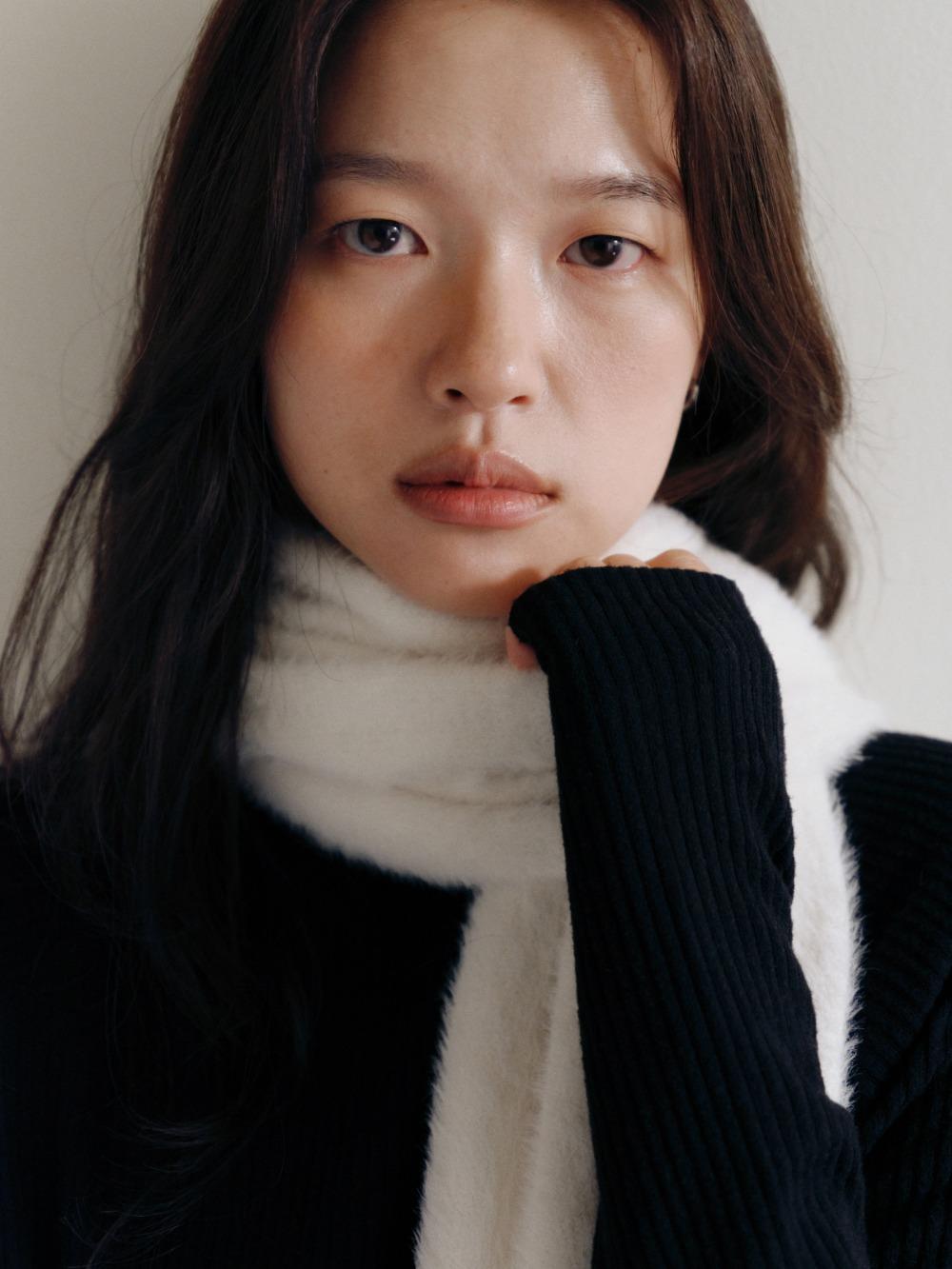 HAIRY FUR MUFFLER (3color)