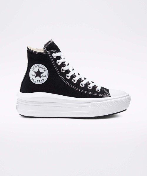 컨버스(CONVERSE)  척테일러 올스타 무브 블랙 568497C - 사이즈 & 후기 | 무신사