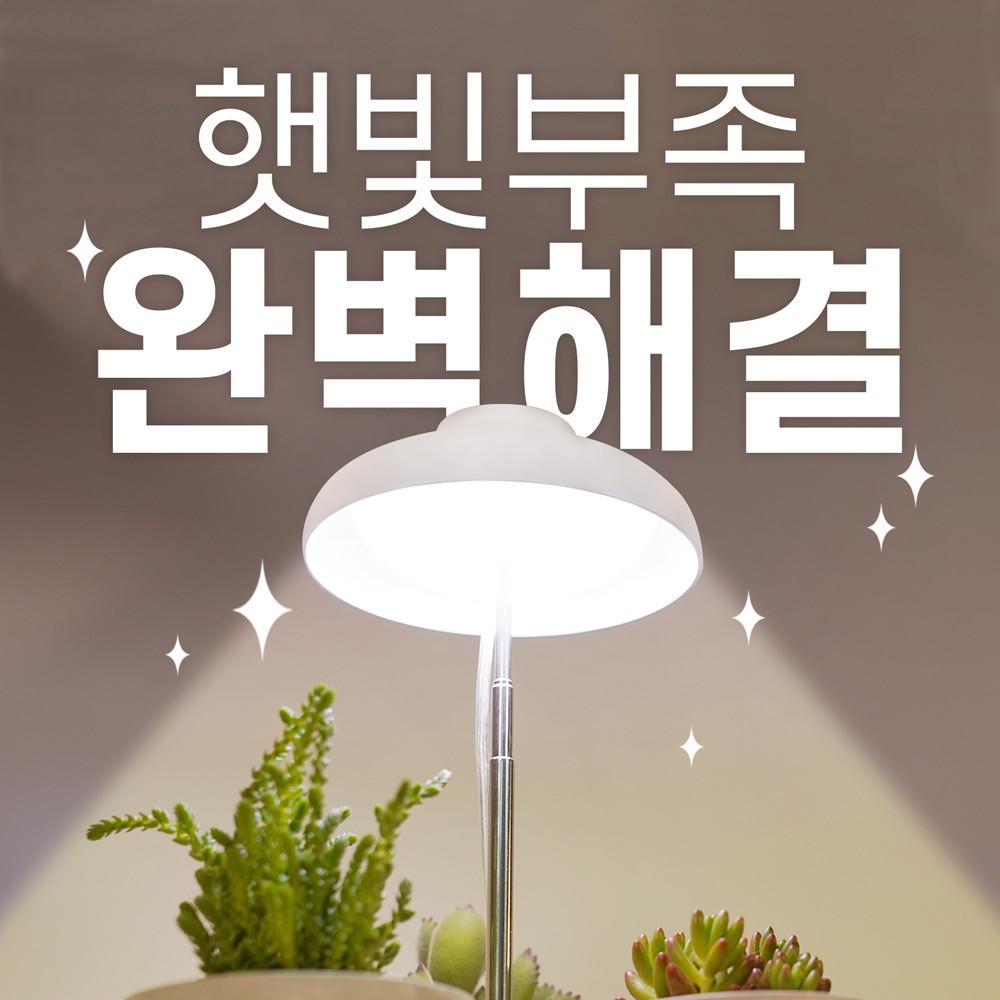 [식물전파사 빛뿌리개] LED 식물등 생장 효과 식물 조명