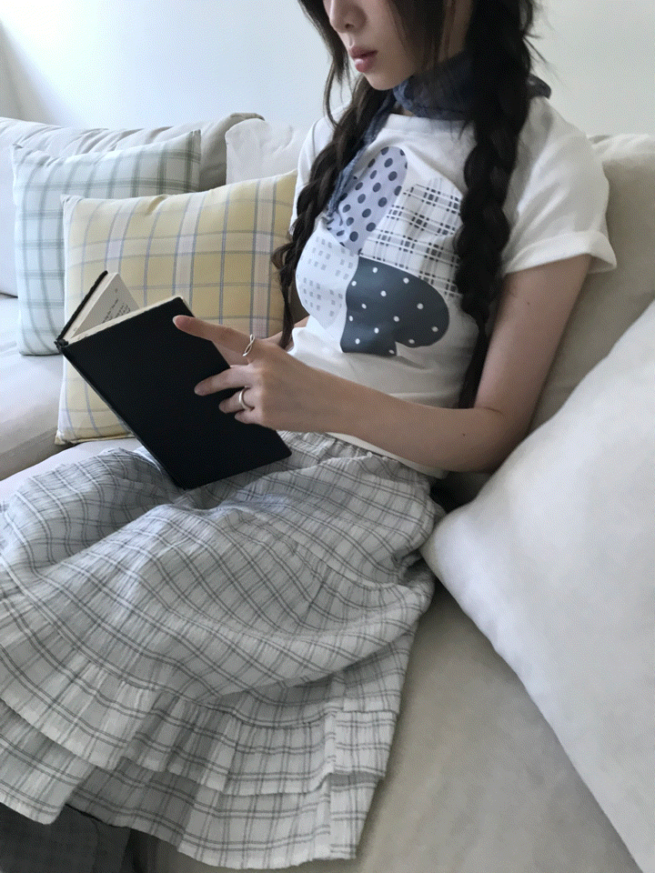 clover pattern printed t-shirt