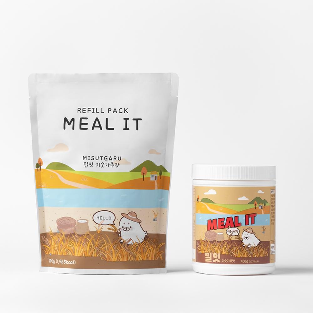 밀잇 쉐이크 미숫가루맛 본품 + 리필팩