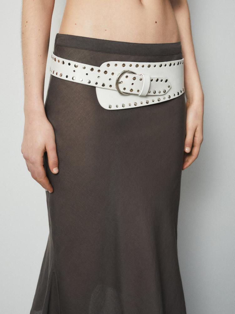 기마구아스 Gimaguas (2컬러) 기마구아스 카실다 메탈 와이드 벨트