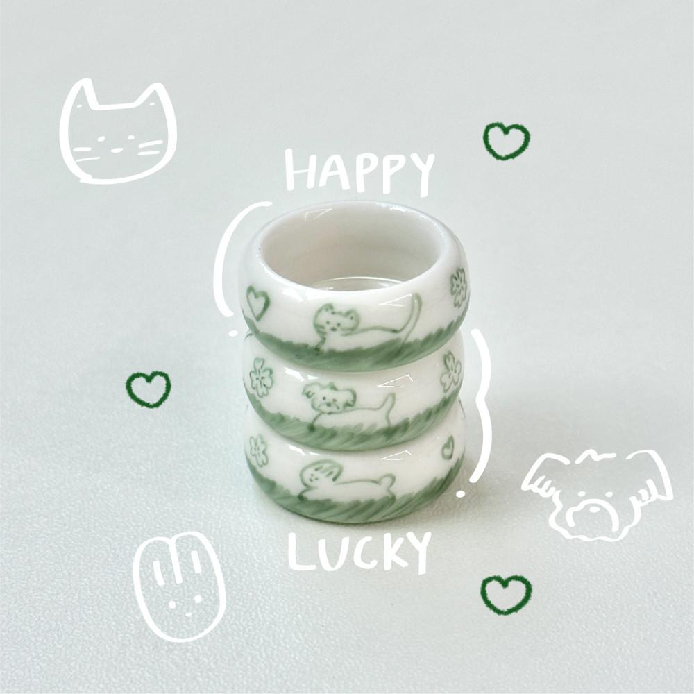 HAPPY♡LUCKY_반지