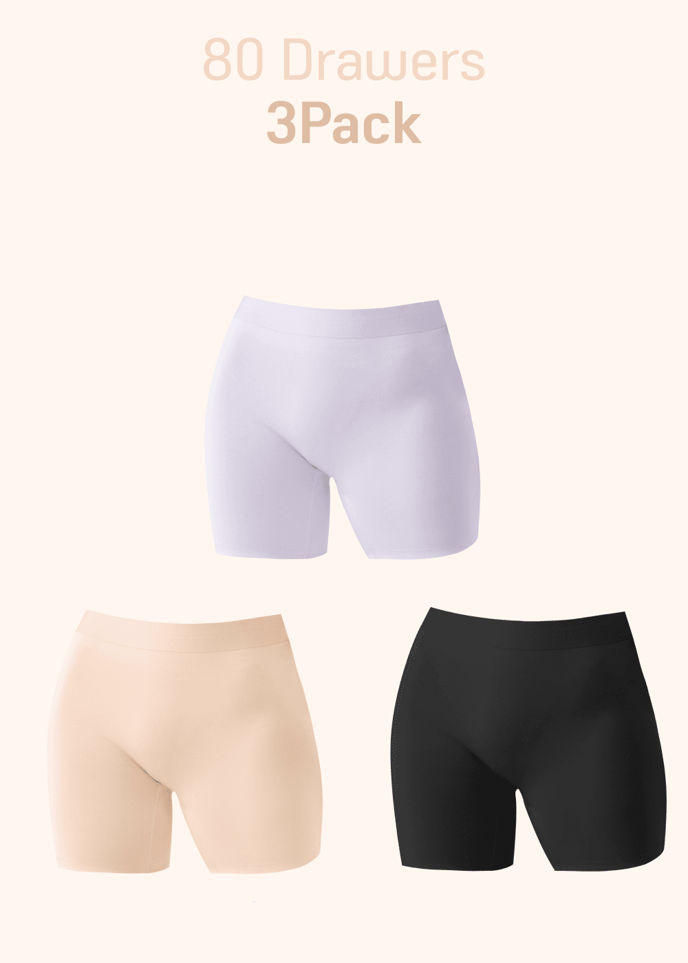 [80수 모달] 팔공 드로즈 3Pack