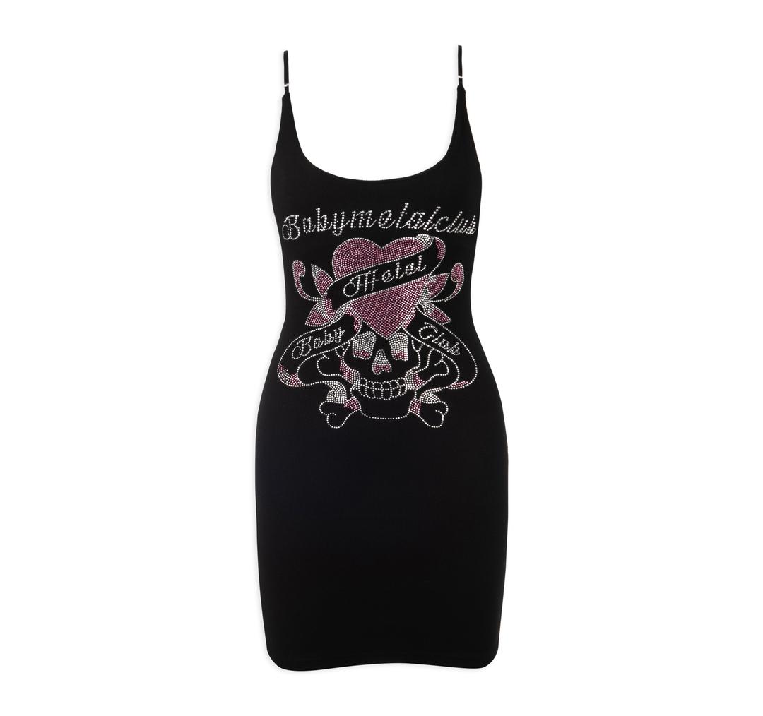 Bmc twinkle skull onepiece (black) - 제작기간 7일 소요