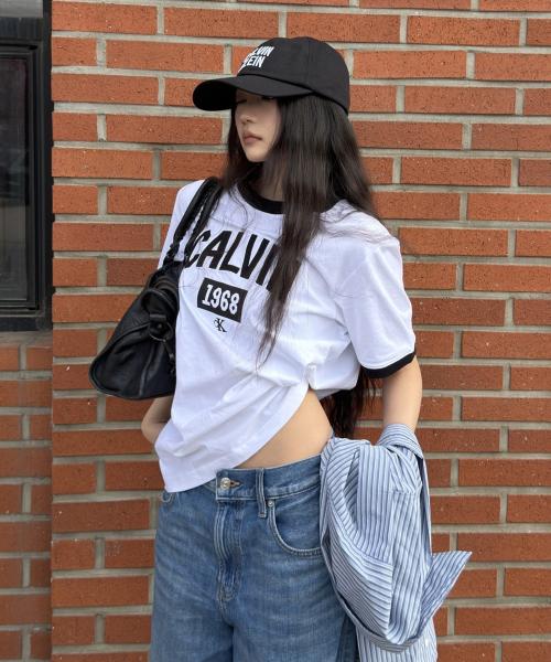 인더시티 이지핏 링거 티 화이트 4RF297G YAF