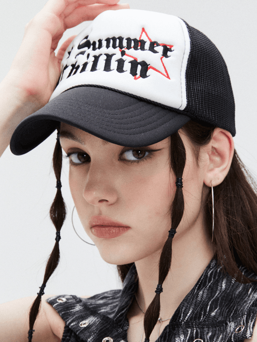 SU MESH CAP(BLACK)