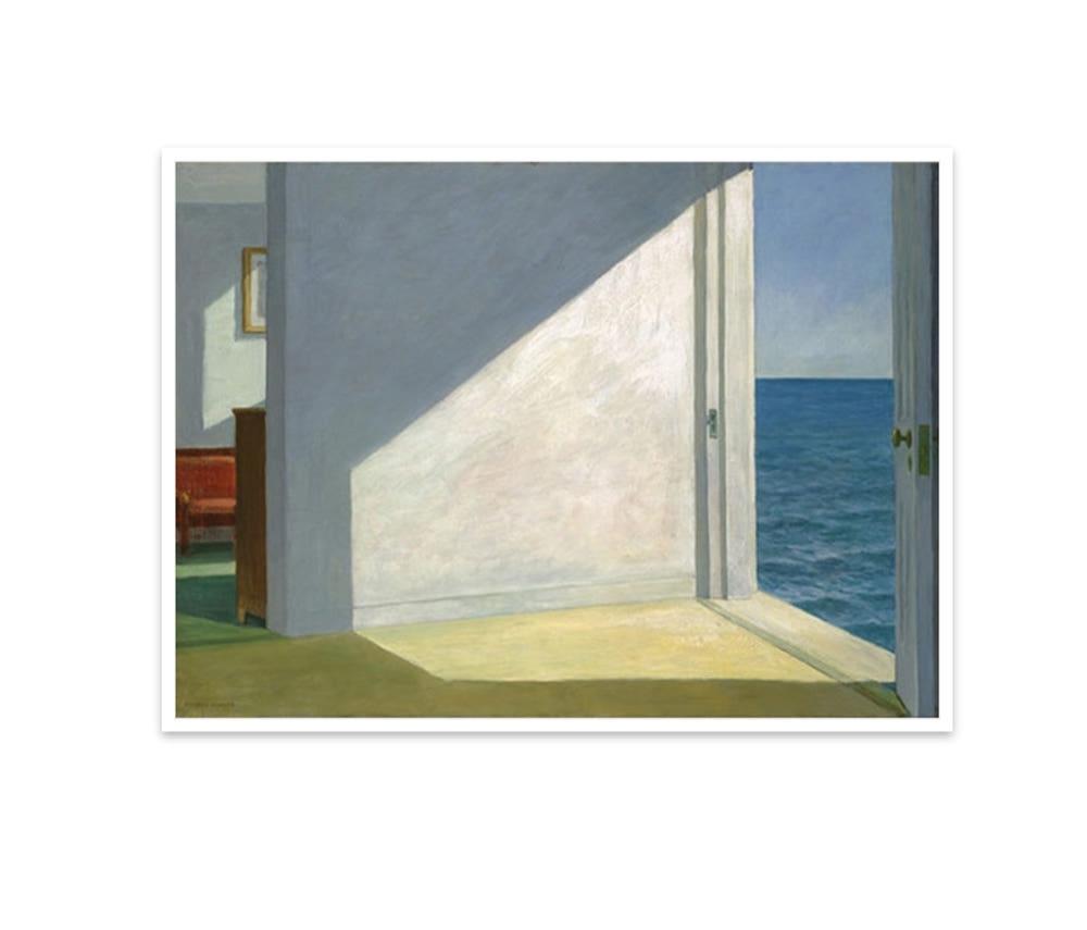 [프리지아트] 에드워드 호퍼 Rooms by the Sea 인테리어 액자