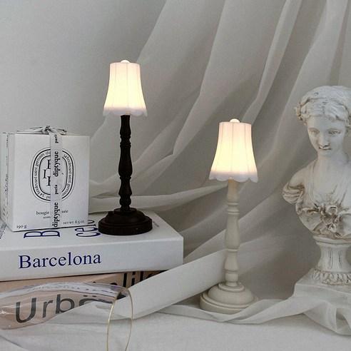 케이트가든 앤틱 미니 램프 스탠드 조명 2종 세트 - 무드등 | 쿠팡