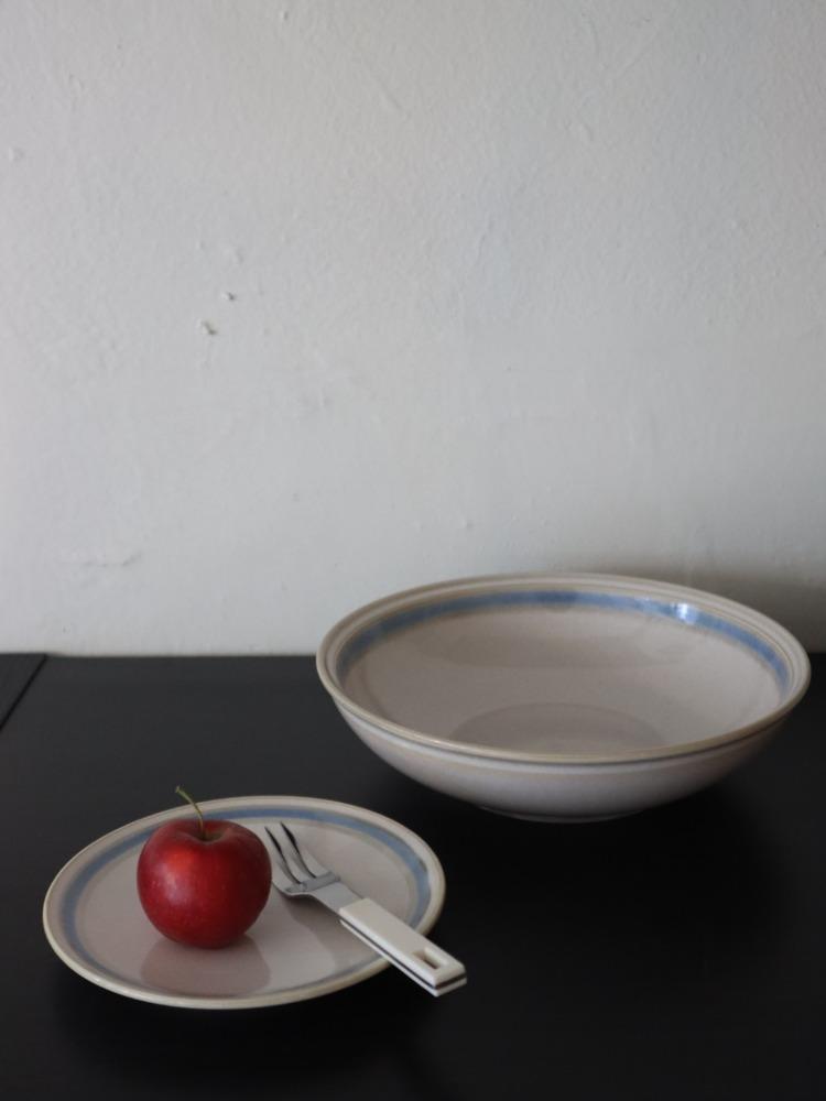 Before sunrise plate & bowl