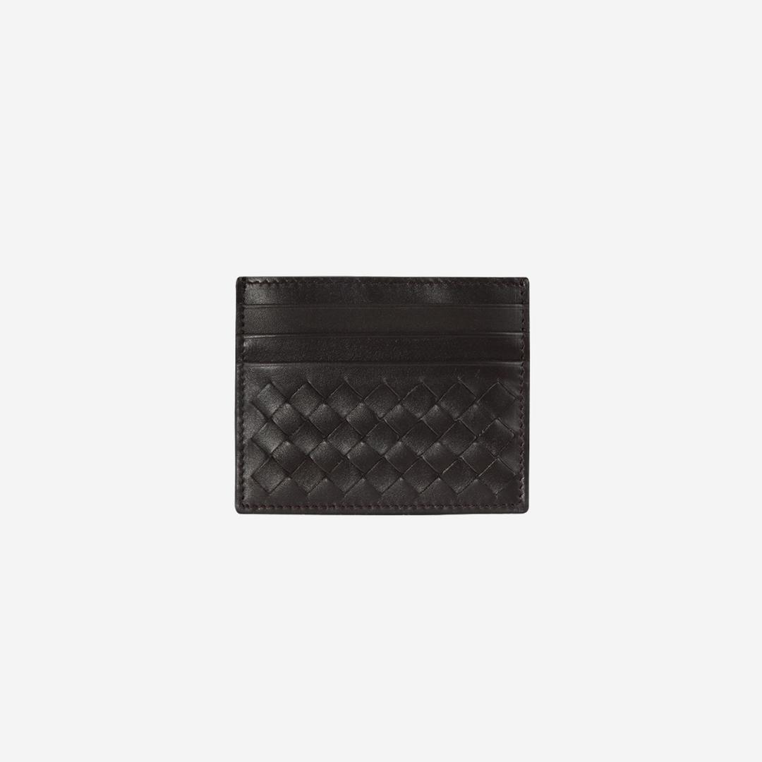 Bottega Veneta Credit Card Case Brown