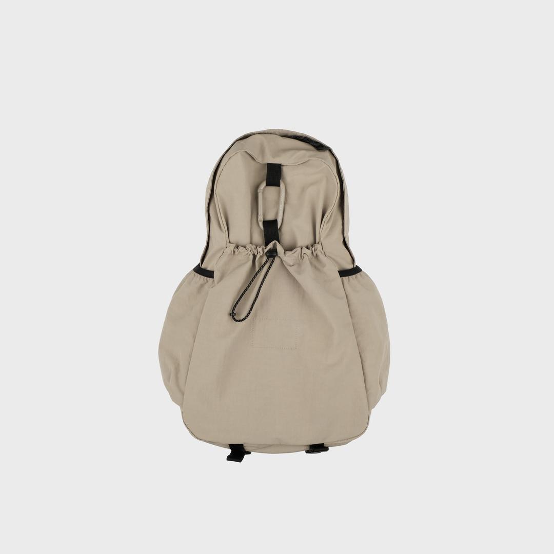 mmo backpack nylon slub / beige