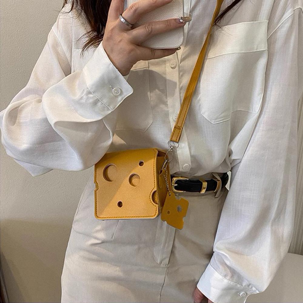 노지카 미니 치즈 크로스백 숄더백 귀여운 가방 유니크 아이템 2type