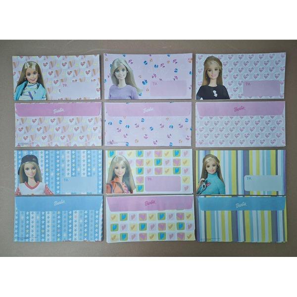 바비 봉투 6종*5매 =1800원 / 18cm*9cm