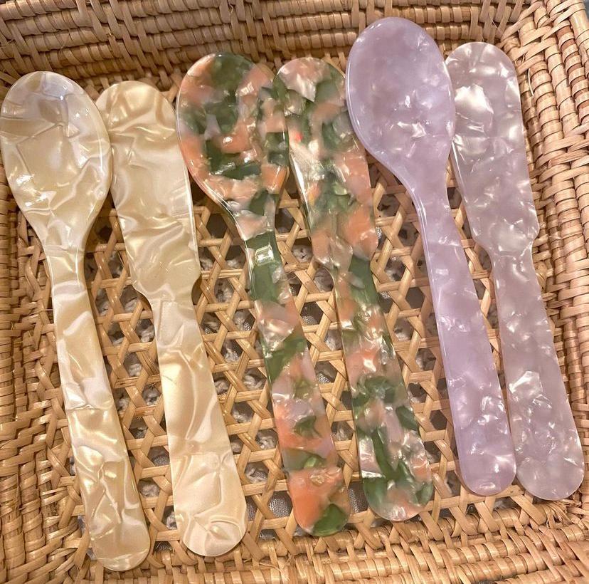 (KKOTBATT) Marble Dessert Cutlery
