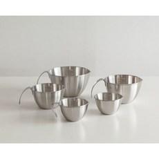 [안젤라스] 국산 스텐 손잡이 믹싱볼 5size (다용도로 편리해서 강추해요)