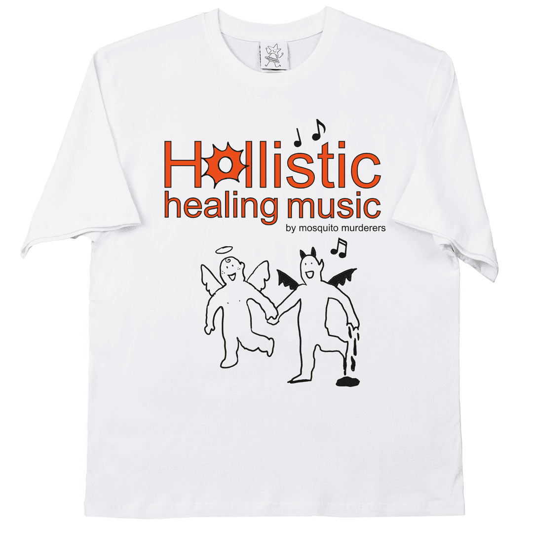 Hollistic healing music T-SHIRT (White)