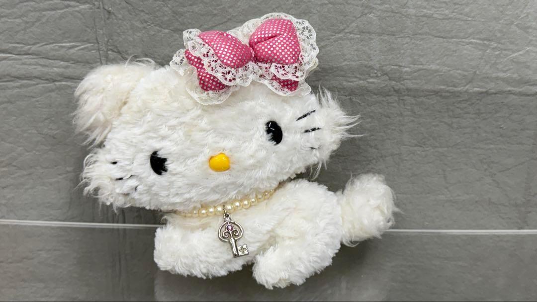 サンリオ　チャーミーキティ　ぬいぐるみ　2004年製　当時物　希少　平
