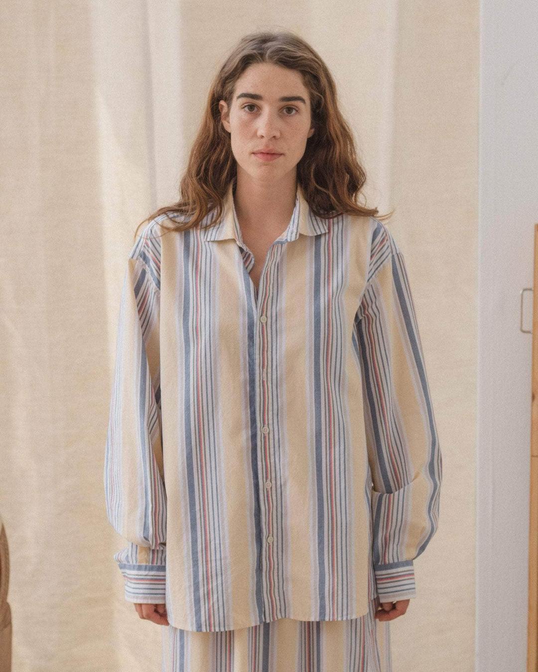 Claude Shirt - MARTINIQUE STRIPE / XS