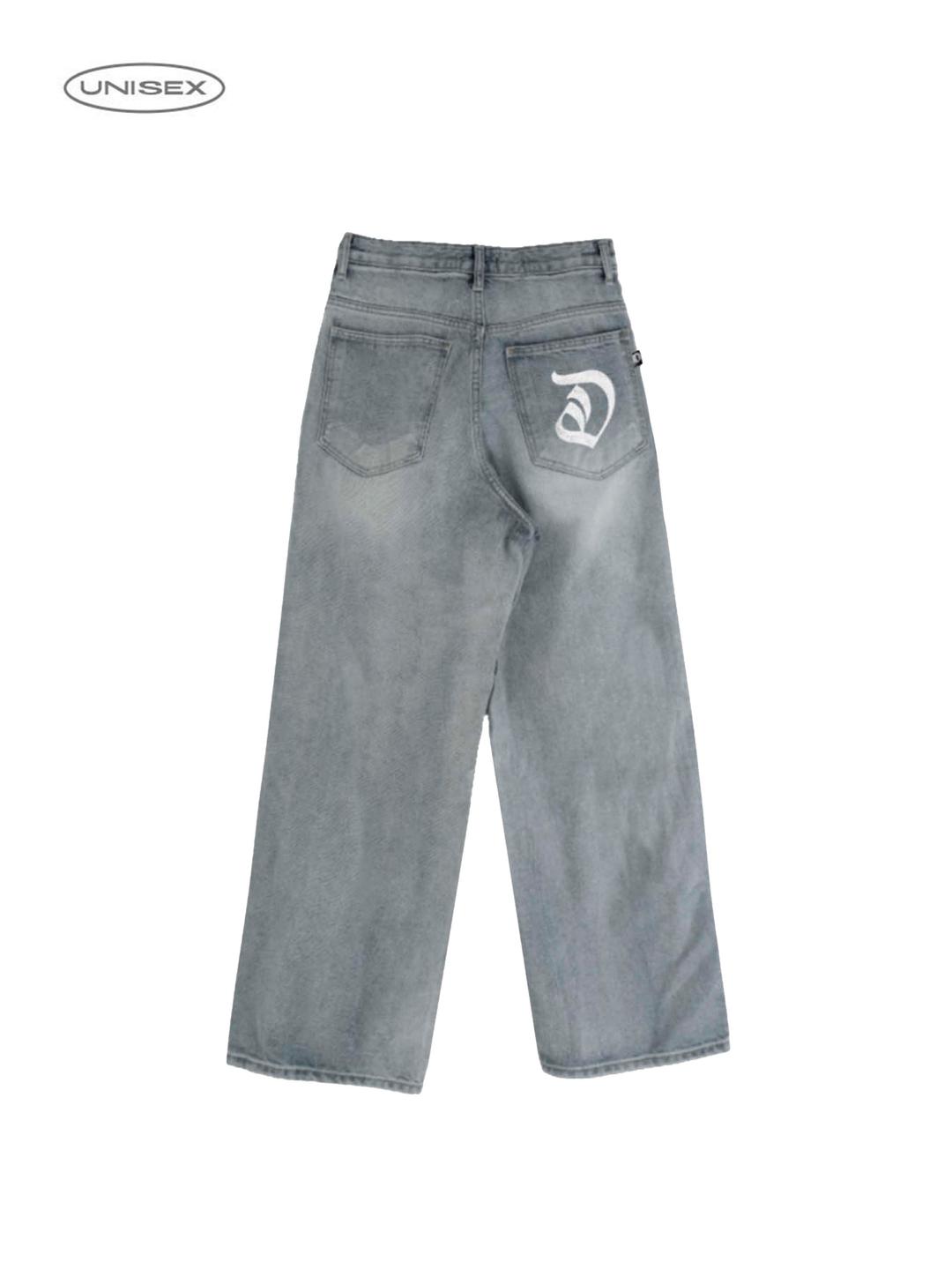 Tony wide denim in blue