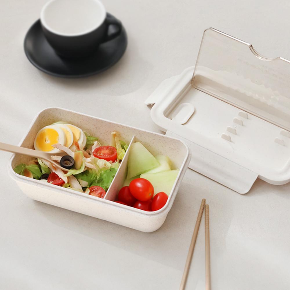 니드코 에코 런치 도시락통 수저세트 전자레인지 밀프랩 직장인 점심 피크닉 닭가슴살