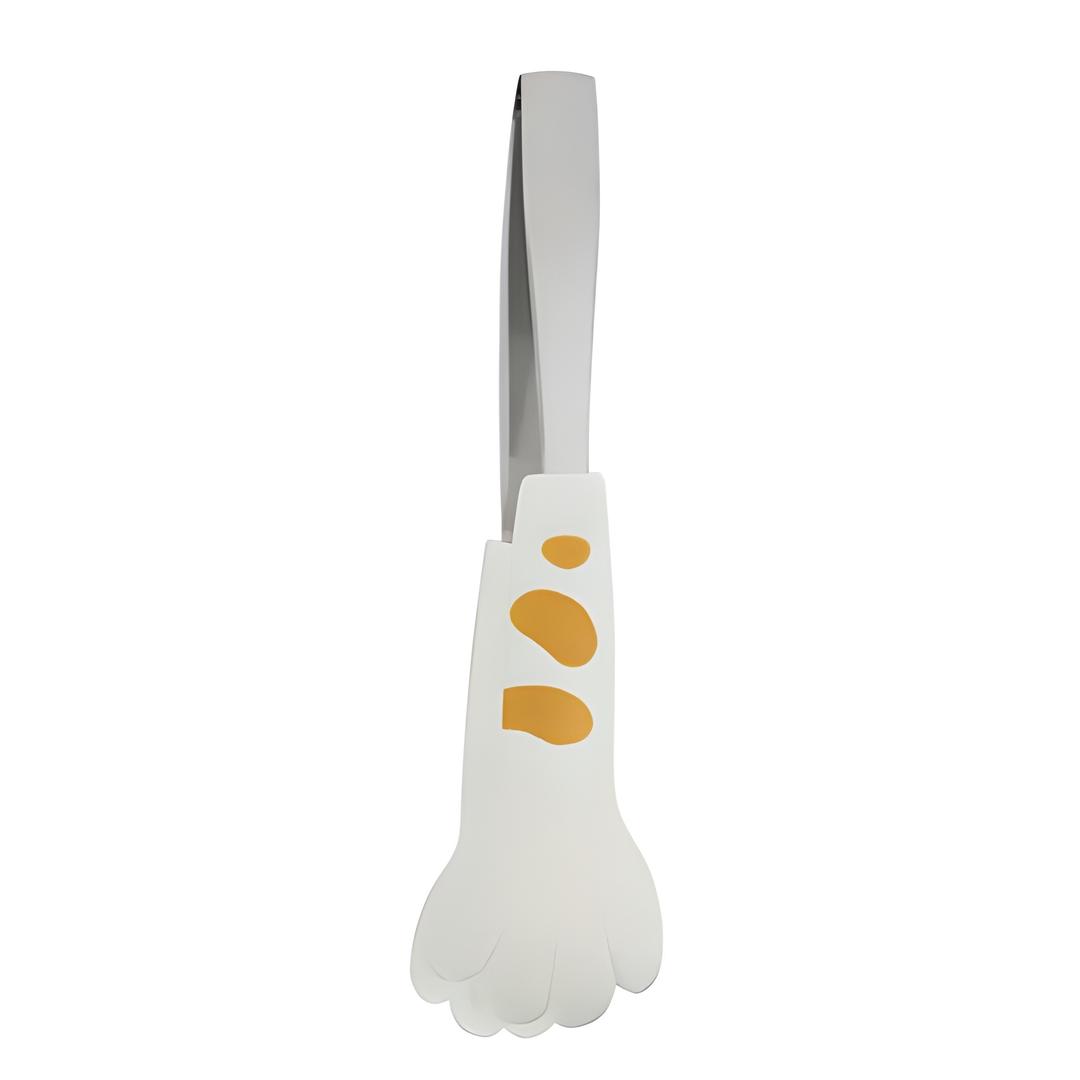푸코 캐치캣 주방집게 소, 화이트, 1개
