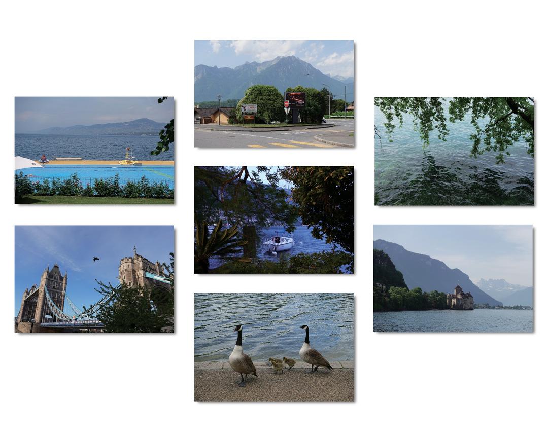 postcard * no. 36-42