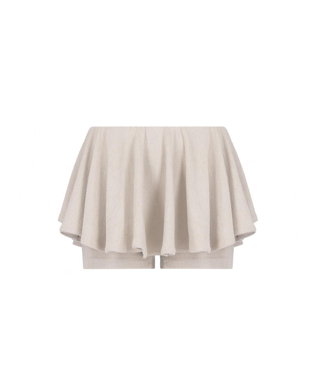 Beige ballet skirt