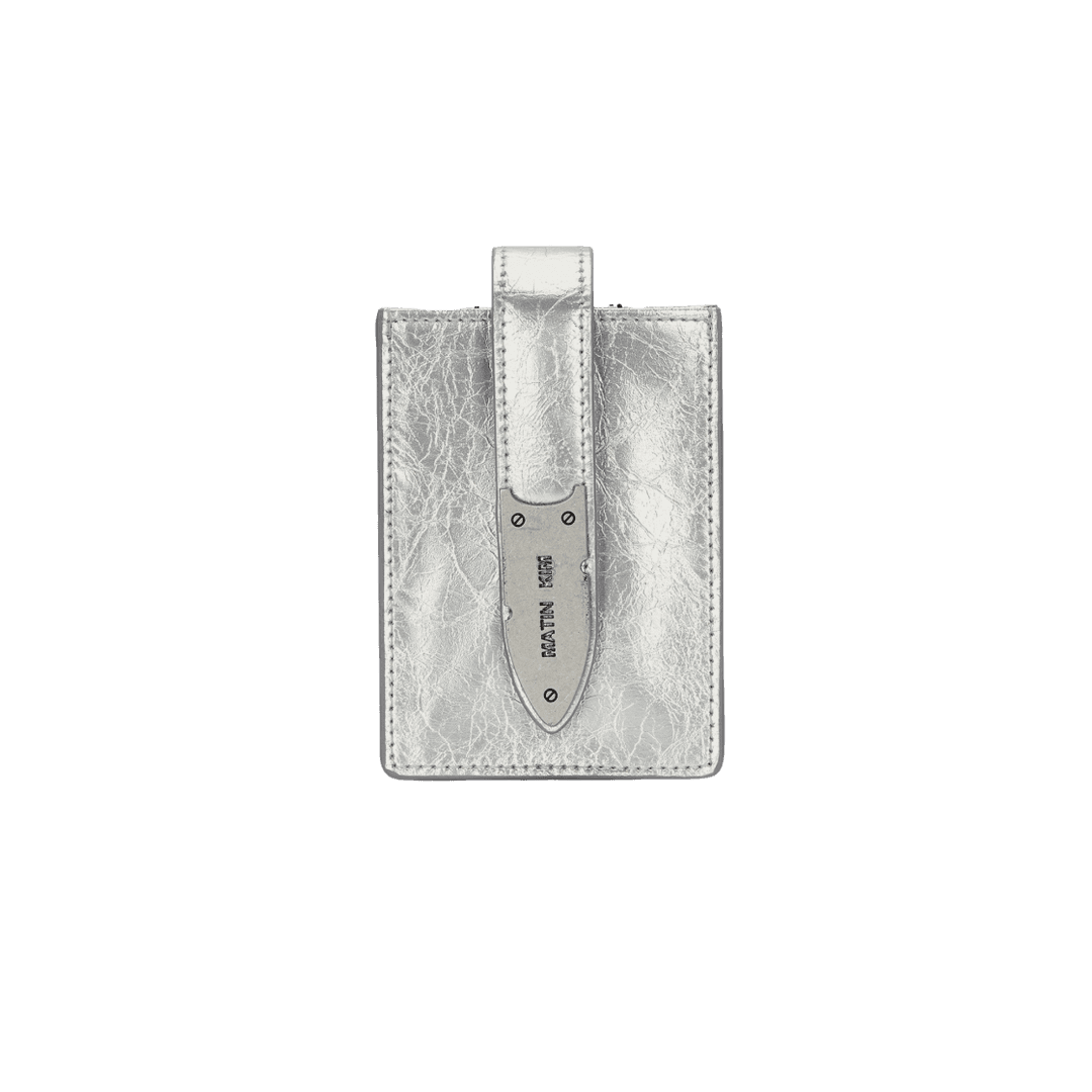 Matin Kim Accordion Necklace Wallet Silver