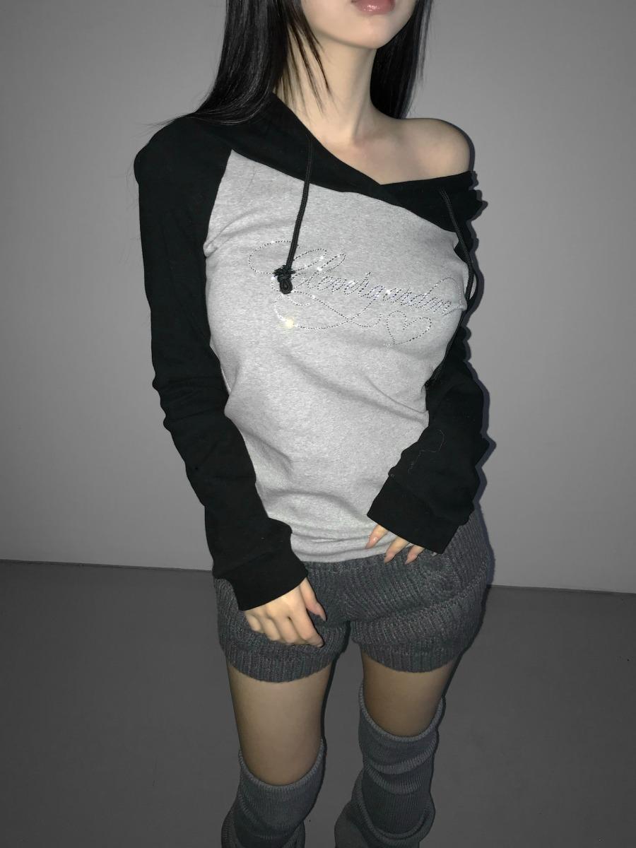 디에어타운 바로배송  LUVU cubic hoodie(2 color)