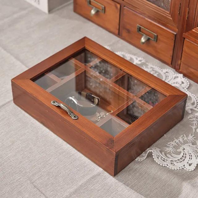 🧡빈티지 우드 원목  악세서리함🧡 쥬얼리 정리도 고급스럽게!