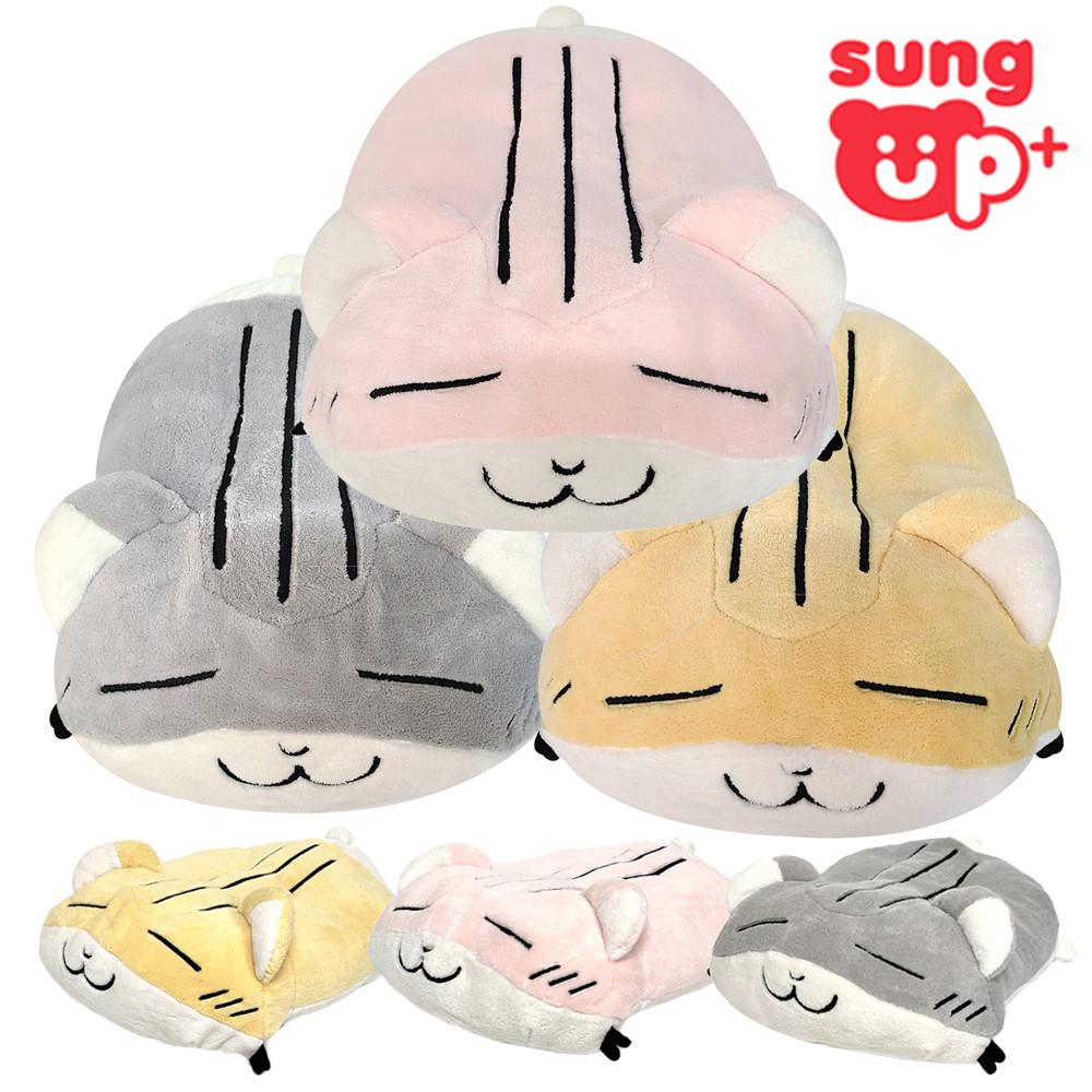성업플러스 햄스터 인형 쿠션 35cm45cm 애착 동물