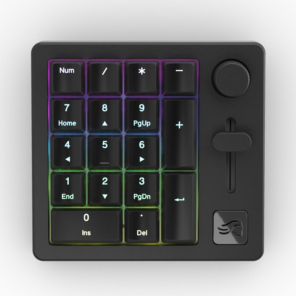 글로리어스 GMMK NUMPAD (블랙) 유무선 숫자 키패드 커스텀 키보드 : 글로리어스 코리아