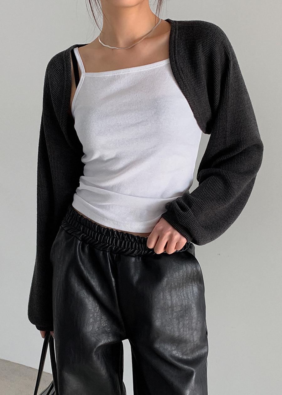블랙업 [7만장판매] 포켄드 레이어드 나시