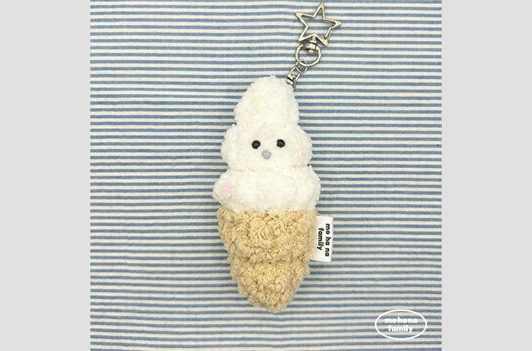 [모하나패밀리] 아스쿠림 인형 키링