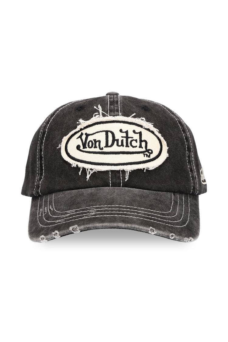 GRAY WASH DESTROYED CAP