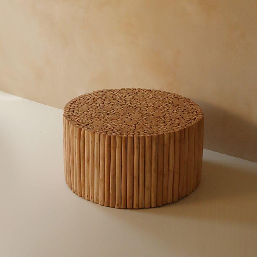 헤일리 Ubud 거실 통 원목 테이블 L