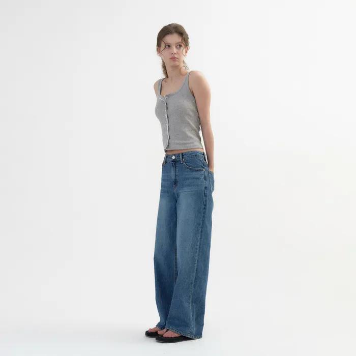 020 vintage high-rise denim (blue)