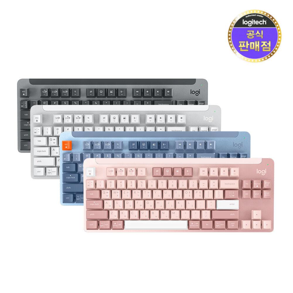 [쿠폰혜택가 89,100원]로지텍 코리아 SIGNATURE K855 TKL 무선 기계식 키보드